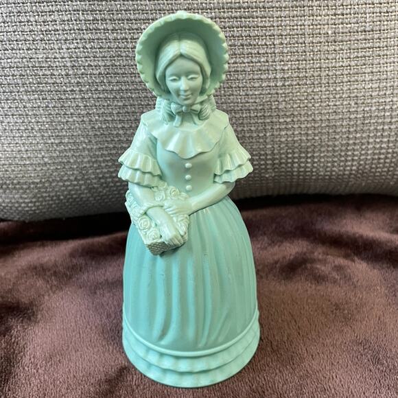 VTG. Avon Fashion Figurine Victorian Bird of Paradise Cologne Bottle EMPTY - Picture 1 of 3